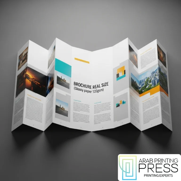 Brochure Real Size (Glossy paper 135gsm)