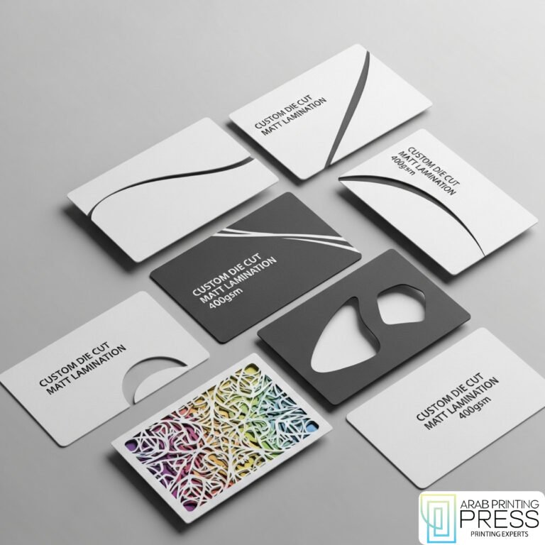 Custom Die Cut Matt Lamination 400gsm