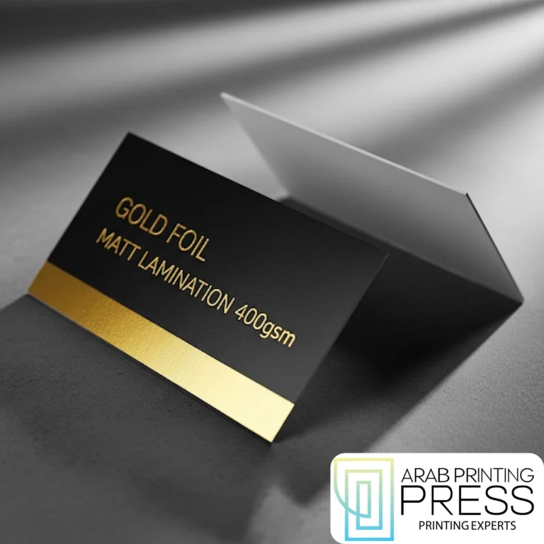 Gold Foil Matt Lamination 400gsm