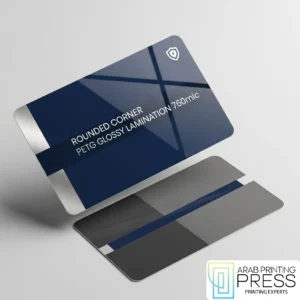 Rounded Corner PETT Glossy Lamination 760mic