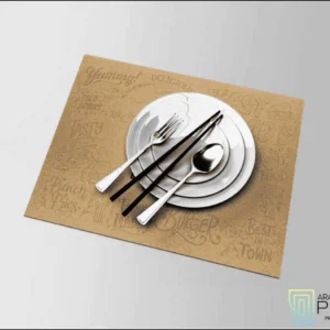 Table Mat - 1 or 2 Color (Glossy 135gsm) for printing