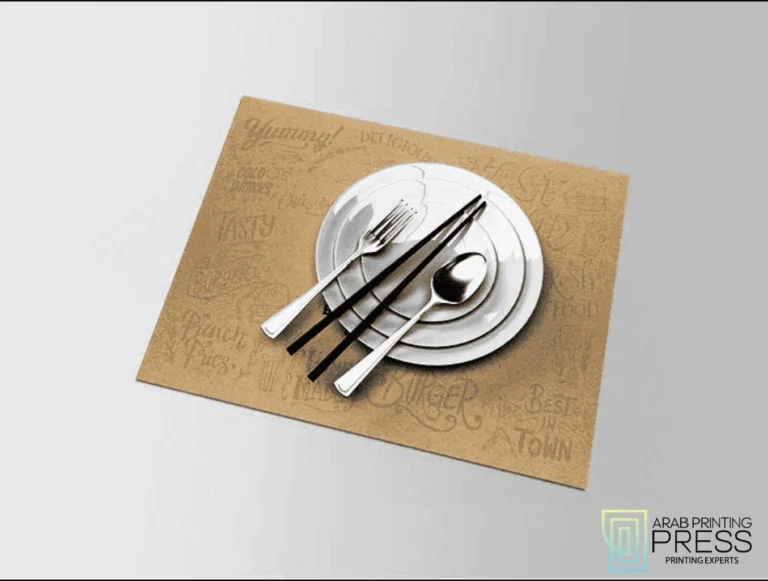 Table Mat - 1 or 2 Color (Glossy 135gsm) for printing