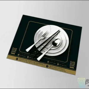 Table Mat - 4 Color (Glossy 135gsm) for printing