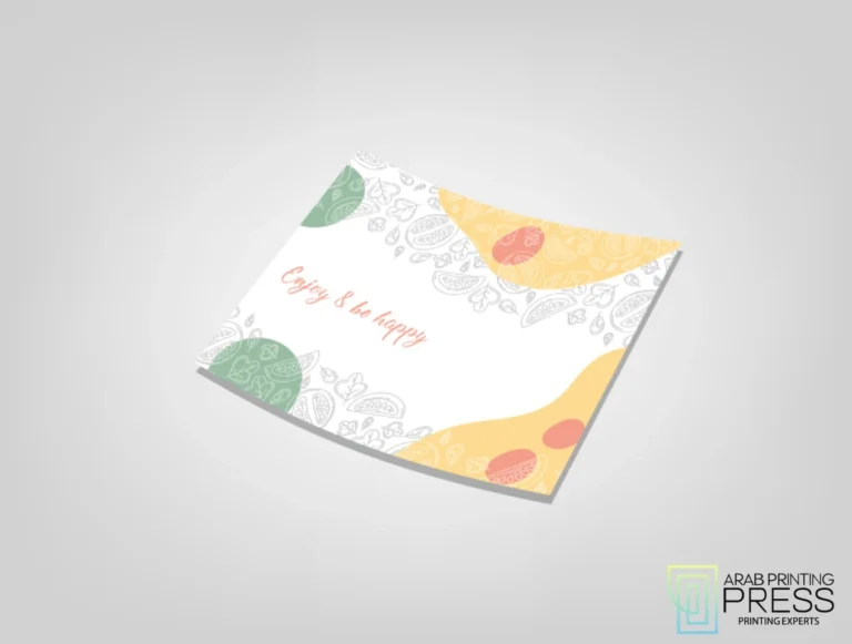 Table Mat - 4 Color (Economy Paper) for printing