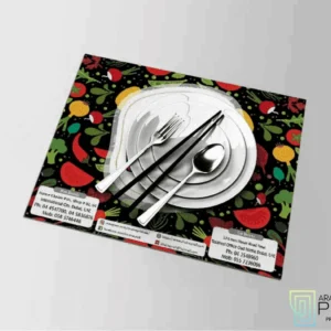 Table Mat - 4 Color (Wood free 100gsm) for printing