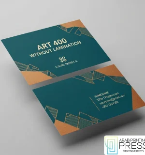 Art Paper 400gsm (Without Lamination)