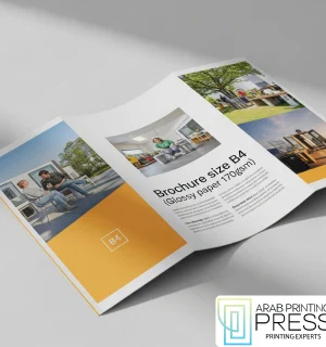 Brochure size B4 (Glossy paper 170gsm)