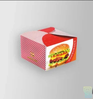 Simple Burger Box for printing