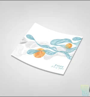 Table Mat - 4 Color (Wood free 80gsm) for printing