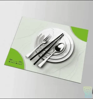 Table Mat - 4 Color (Glossy 90gsm) for printing