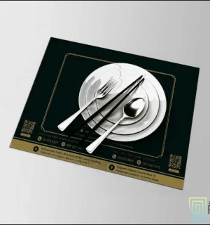 Table Mat - 4 Color (Glossy 135gsm) for printing