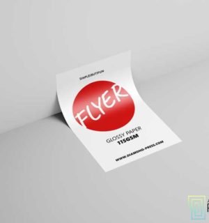 Flyer Economy Glossy paper 115gsm for printing